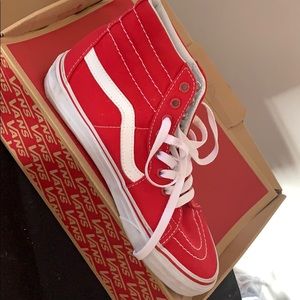 VANS red & white